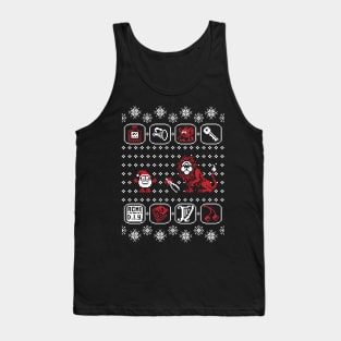 Dizzy Yolkfolk Ugly Christmas Sweater Tank Top